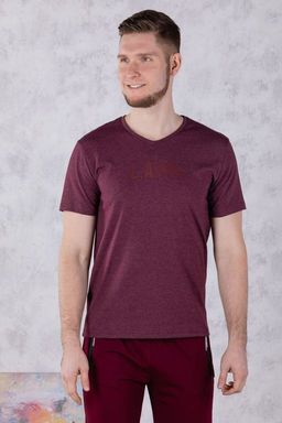 Брюки спортивные 
 3.MM104A-бордовый