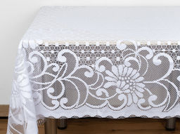 Скатерть декоративная Д235 3 белый 2.45 м*1.55 м рис. Д235