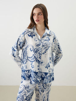 Desenli Oversize Kad?n G?mlek