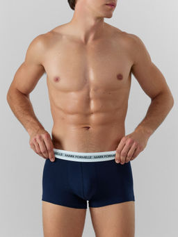 Цена за 2 штуки! Трусы боксеры мужские синие - Mark formelle фото 2