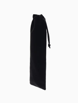 Цена за 50 шт. Мешочек подарочный, 6×18 см, фасовка 50 шт., чёрный