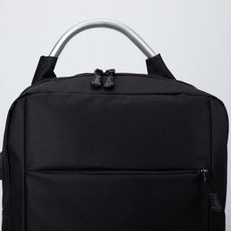 Рюкзак городской на молнии, наружный карман, размер 29×11×43 см, чёрный