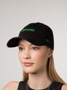 Бейсболка AMERICAN NEEDLE арт. SMU674A-AVOC Avocado Foodie Slouch (черный)  фото 4