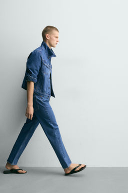 JEANS STRAIGHT ANKLE FIT / Azul - Zara фото 6