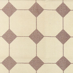 Коврик ПВХ "Геометрия" 37х137см, для ящиков и полок, "LACE" фактурная, на пленке, бежевый фон, коричневый орнамент, упак. "эконом" п/э 22х30см т.м. "Домашняя Мода" (Китай)