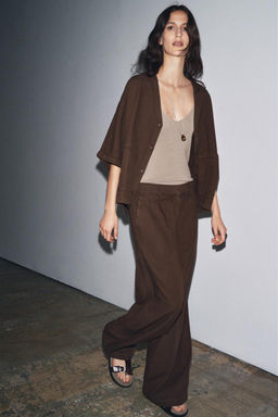 ZW COLLECTION JOGGER TROUSERS - Zara фото 3