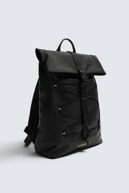 MOCHILA T?CNICA ENGOMADA / Negro - Zara фото 5