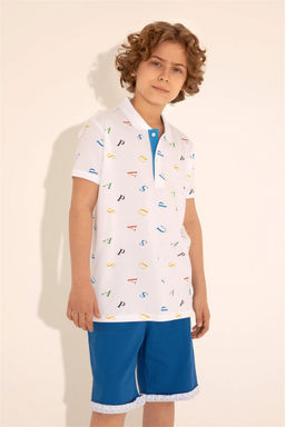 Белая футболка для мальчика - U.s. polo assn фото 8