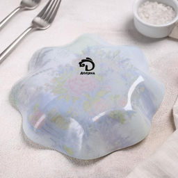 Салатник стеклянный Доляна Весенний роман, 600 мл, 193,7 cм  фото 3