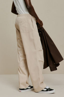 Pantalon de sarga Loose Fit - H&m фото 5