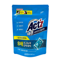 Концентрированный гель в капсулах для стирки белья для машин с вертикальной и горизонтальной загрузкой (для сушки в помещении) Actz Perfect Indoor Drying Capsule Pigeon, Корея, 15 шт Акция