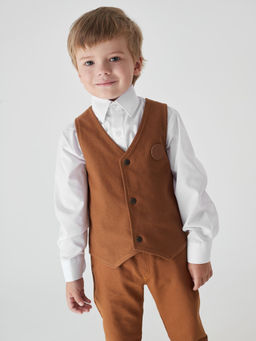 Жилет из джинскота Песок - Bungly фото 2