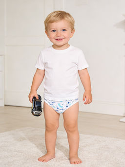 Трусы для мальчика белые футбол