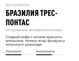 Кофе Бразилия Трес-Понтас