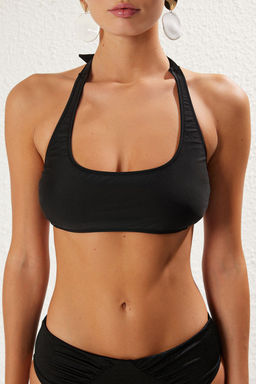 TRENDYOLMILLA Siyah Bralette Baglama Detayl? Bikini Ustu TBESS25BU00041  фото 4