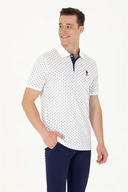 Мужской белый поло Yaka T -For Surphy Surprise Discount в корзине - U.s. polo assn фото 3