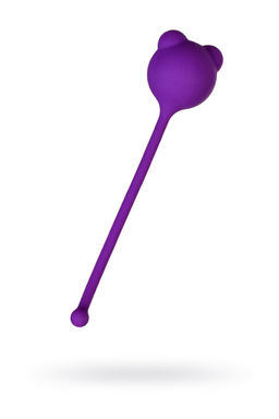 Вагинальный шарик A-Toys by TOYFA Tigo, силикон, фиолетовый, 12,4 см, 2,7 см