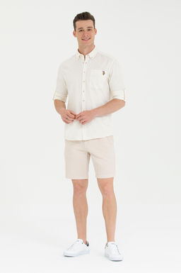 Мужские верблюжьи тканые шорты - U.s. polo assn фото 2