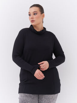 Водолазка из вискозы VD01103BLK00 - Артесса фото 8