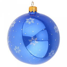 Елочная игрушка шар стеклянная Зодиак. Лошадка д9,5см, ручная художественная роспись, подарочная упаковка, цвета микс, Символ 2026 года (Россия) - Домашняя мода фото 4