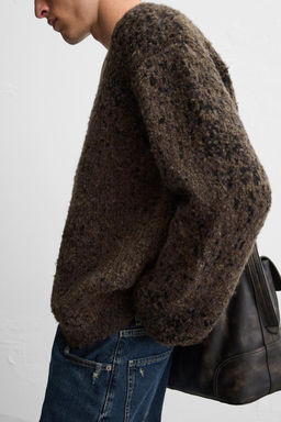 PIXELATED JACQUARD SWEATER - Zara фото 6