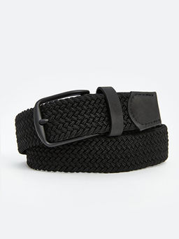 ?rg? Detayl? Erkek Kemer