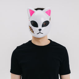 Маска карнавальная «Демонический клинок»