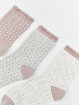 Desenli Kad?n Soket ?orap 5li