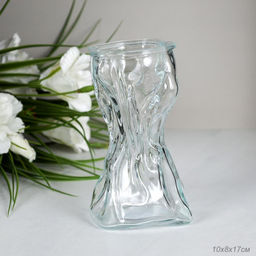 Ваза для цветов 17 см / WRD-134 /уп 40/без индивидуальной упаковки