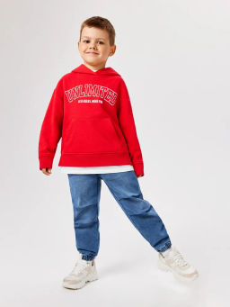 ACOOLA / Брюки джинсовые (утепленные) детские для мальчиков Abrams синий фото 5