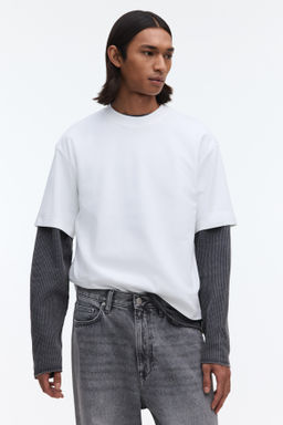 Camiseta Oversized Fit - H&m фото 5