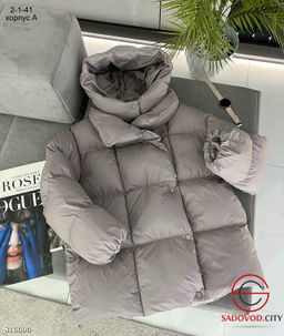 Тёплая зимняя женская куртка с капюшоном. - Bruno фото 2