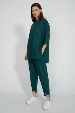 Льняной костюм 40814082