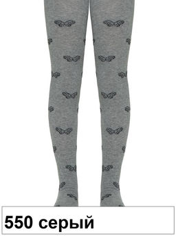 Колготки дет. TIP-TOP 19С-36СП, р. 140-146 (16) - 550 серый - Conte elegant фото 2