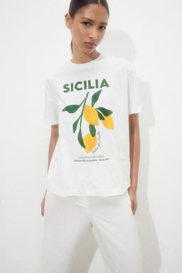 Camiseta con motivo estampado - H&m фото 3