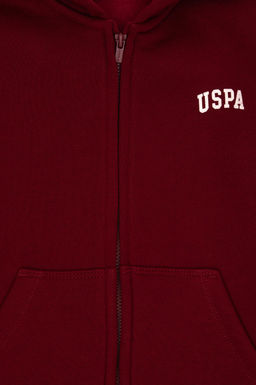 Бордовый вязаный кардиган для мальчика Неожиданная скидка в корзине - U.s. polo assn фото 3