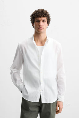 CREASED-EFFECT SHIRT - Zara фото 40