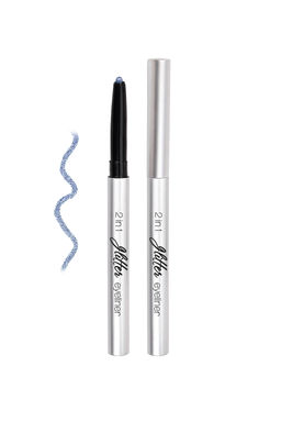 LavelleCollection Тени-карандаш Glitter eyeliner 2in1 тон 03 sparkling blue