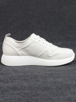 05-PDL195-8 LT. BEIGE Кроссовки женские (натуральная кожа)
