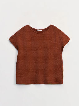 Футболка оверсайз из трикотажа ZR2605013421-21 / Zarina