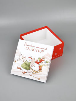 Набор подарочных коробок 5 в 1 Уютный Новый год, 14?14?822?22?12 см