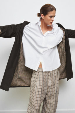 OVERSIZE TRENCH COAT ZW COLLECTION - Zara фото 12