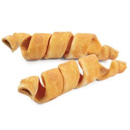 Трубочки витые жевательные DENTAL с мясом курицы, 12,5см, 35-45г (уп.2шт.) - Triol фото 2