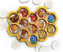 Настольная игра Мемо Соты
