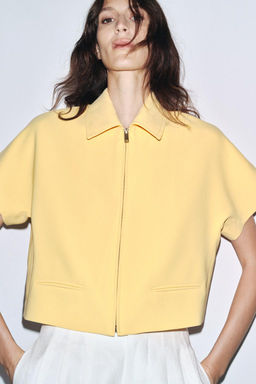 ZW COLLECTION CROPPED JACKET - Zara фото 21