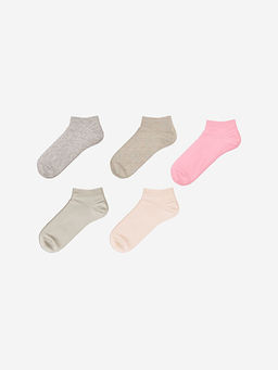 Kad?n D?z Sneaker ?orap 5li