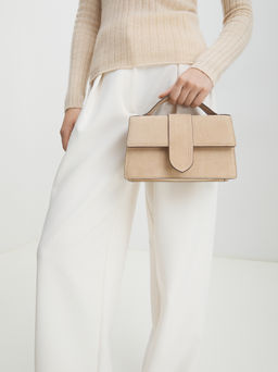 Женская сумка с ручками TENDANCE Артикул 4399897, бежевый  фото 2