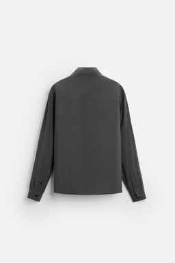 FLOWING MODAL BLEND SHIRT - Zara фото 17