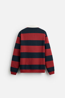 CONTRAST COLLAR POLO SHIRT - Zara фото 48