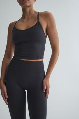 Top de deporte seamless con DryMove - H&m фото 8